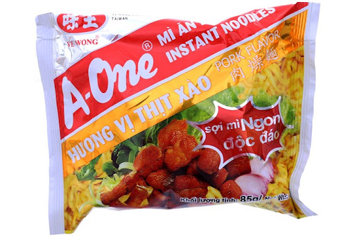 Thùng 30 Gói Mì A-One Thịt Xào. 85g*30gói