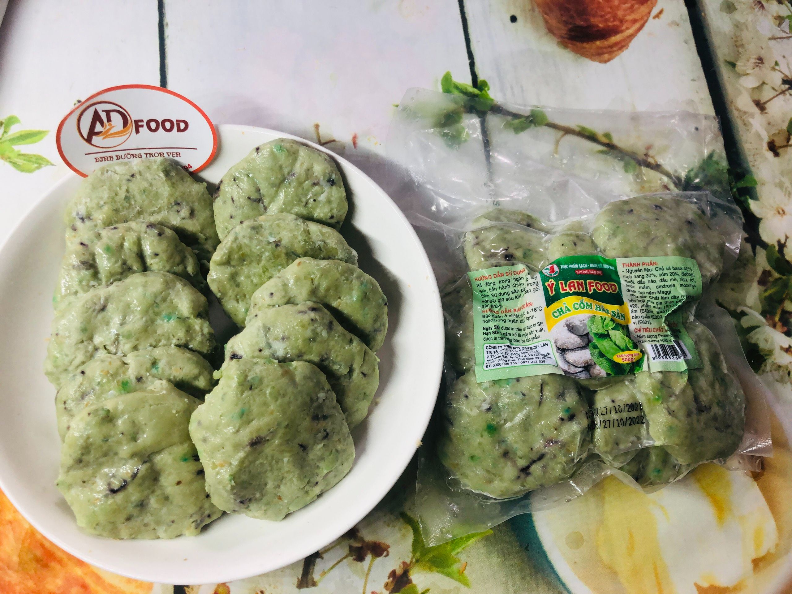 Chả cốm Hải sản 500gr