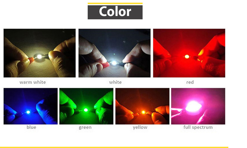 led 3w luxeon 3w nhiều màu