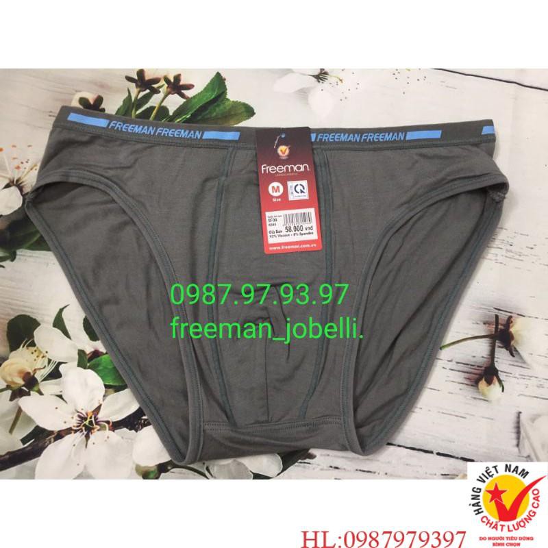 Freeman - quần lót nam freeman 6040 cotton lụa