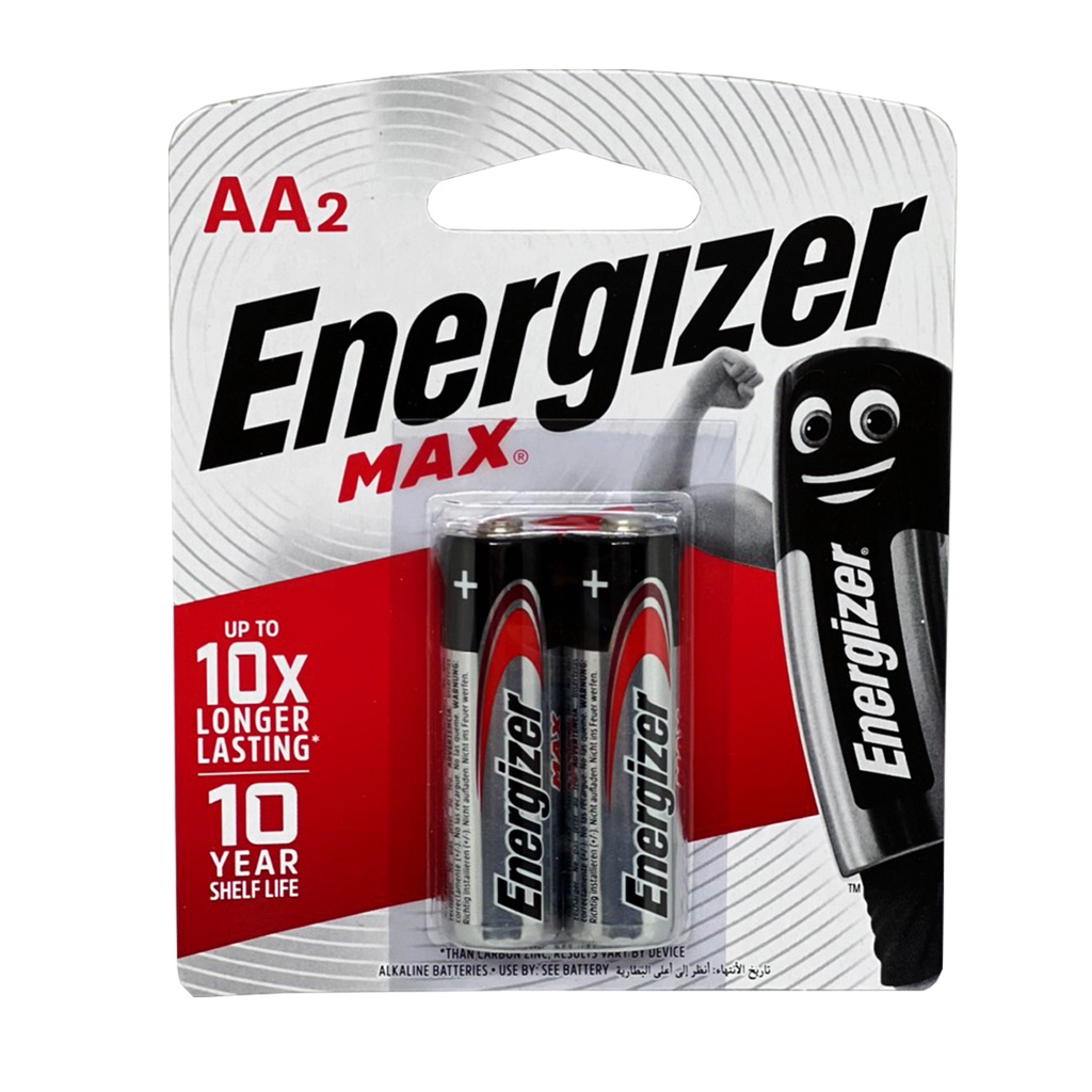 Pin AA Energizer 1,5V Siêu Rẻ - Hàng Chính Hãng (1đôi)