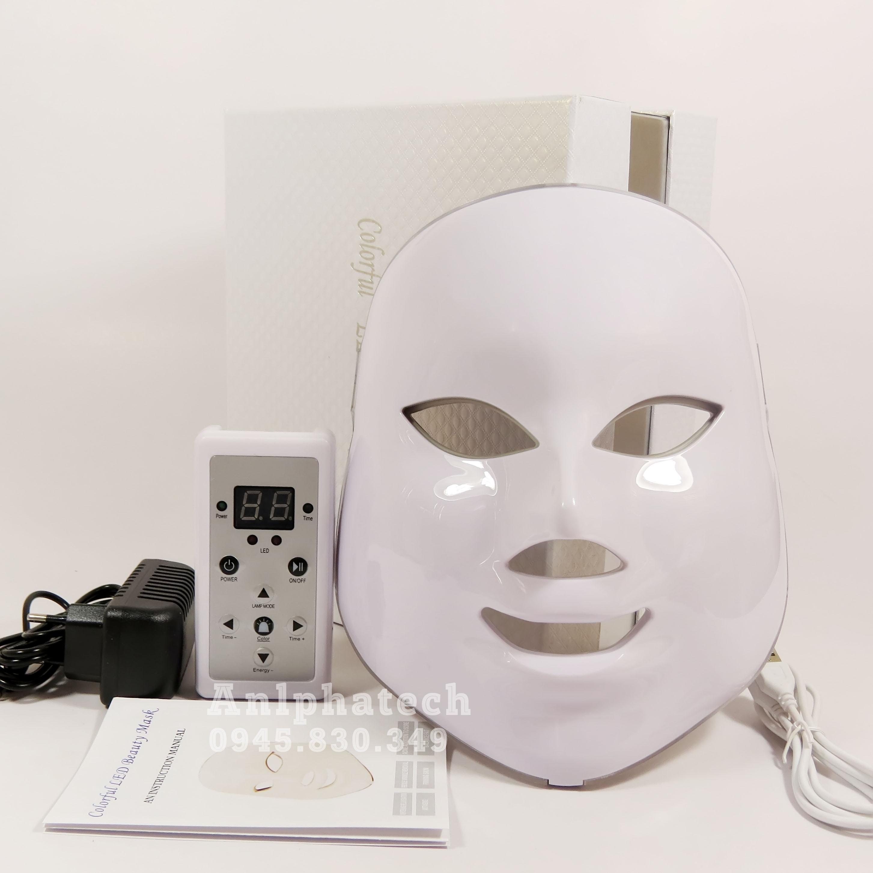 Mặt Nạ Ánh Sáng Sinh Học 7 Màu [Xách tay Hàn Quốc]