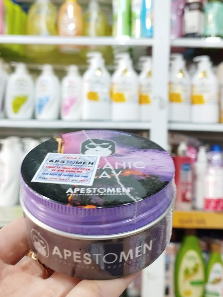 ( Loại Xịn) SÁP VUỐT TÓC APESTOMEN VOLCANIC CLAY 80ML