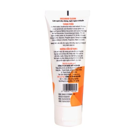 Decumar - Gel nghệ mụn thâm Decumar