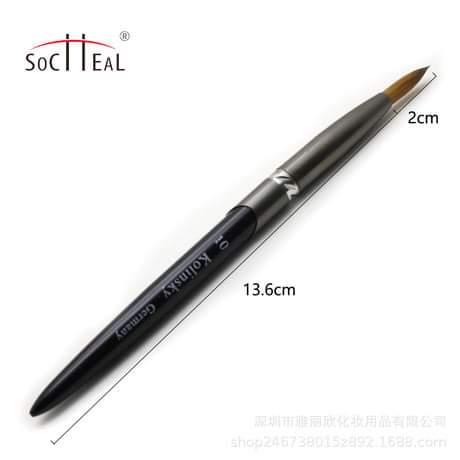 Cọ đắp gel đắp móng bột hiệu Kolinsky số 8.10.12.14.16.18.20.22.24