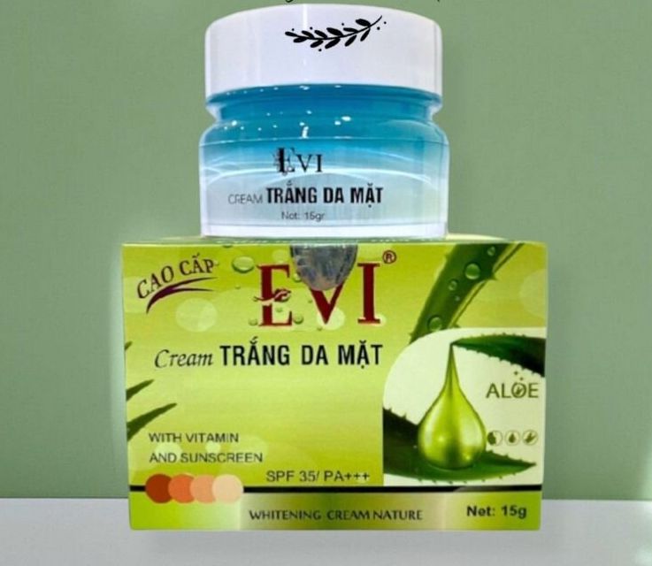 [HCM]Kem Evi Trắng Da Mặt 30g (mẫu mới 15g)
