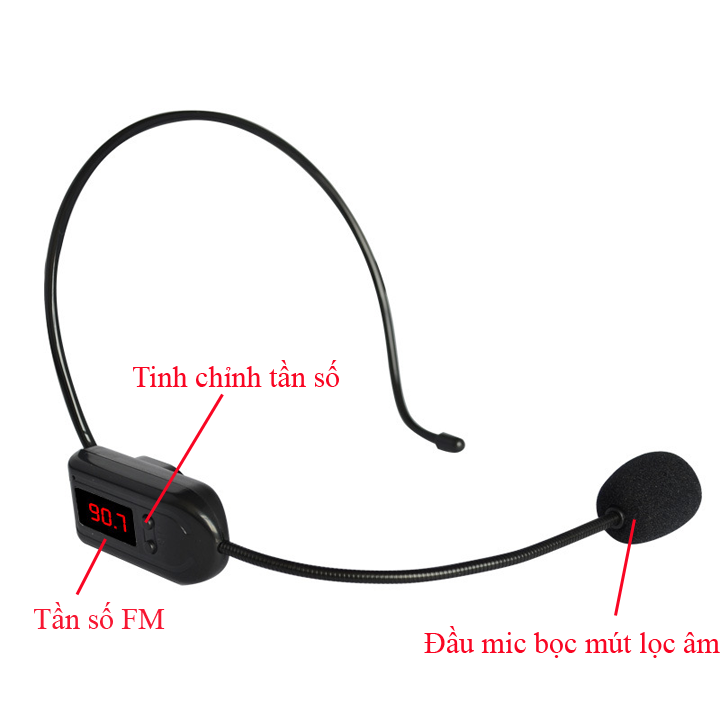 Fm Wireless Microphone, High Quality Wireless Teaching Assistant Speaker Microphone