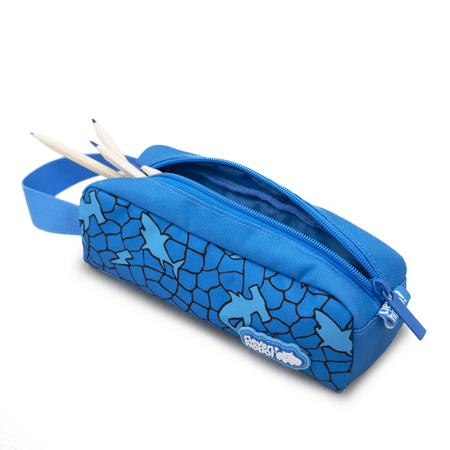 Hộp Bút CLEVERHIPPO Classic Shark Cage HS0109/BLUE