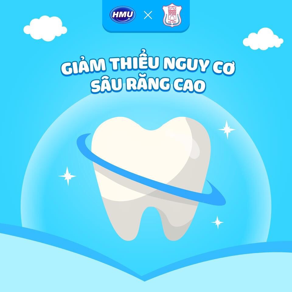 Combo 10 Chai Nước Súc Miệng HMU Fluor Kid Dành Cho Trẻ Em ( Sản phẩm của Đại học Y Hà Nội)