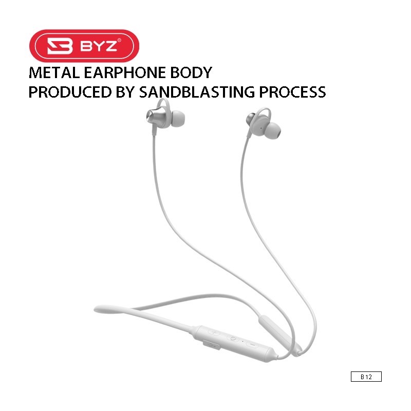 [Hàng Chính Hãng ] Tai nghe Bluetooth thể thao choàng cổ BYZ B10
