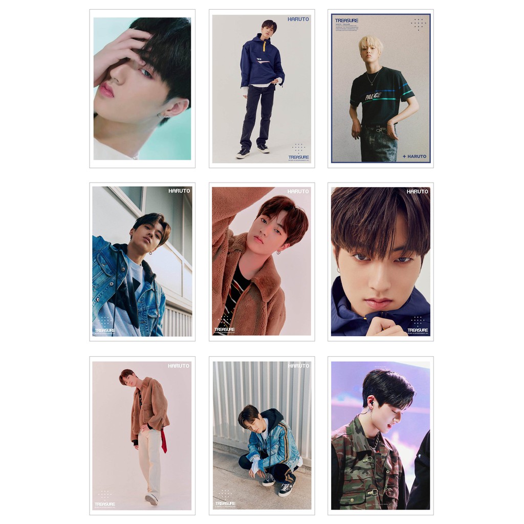 [Ép Lụa]Lomo Card Ảnh HARUTO - TREASURE 13 (54 ảnh)