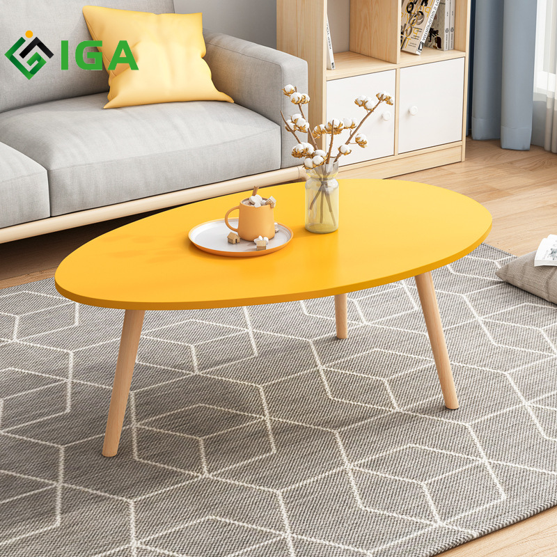 Bàn Trà Sofa\Bàn Trà Cafe Chân Gỗ Sồi - GP55