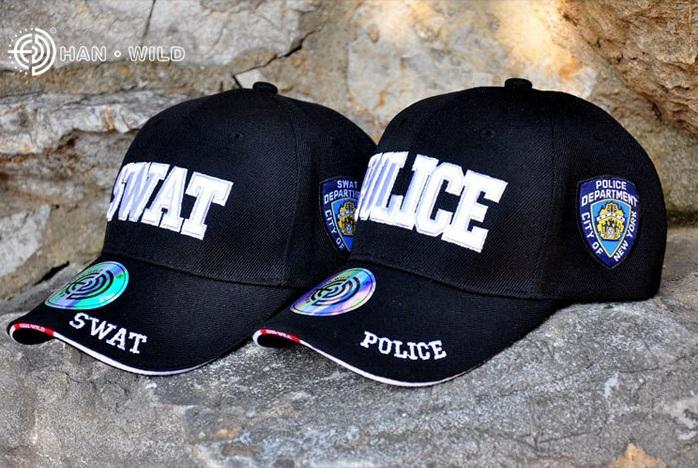 Mũ Lưỡi Trai SWAT - POLICE (Mũ Lính - Phượt)