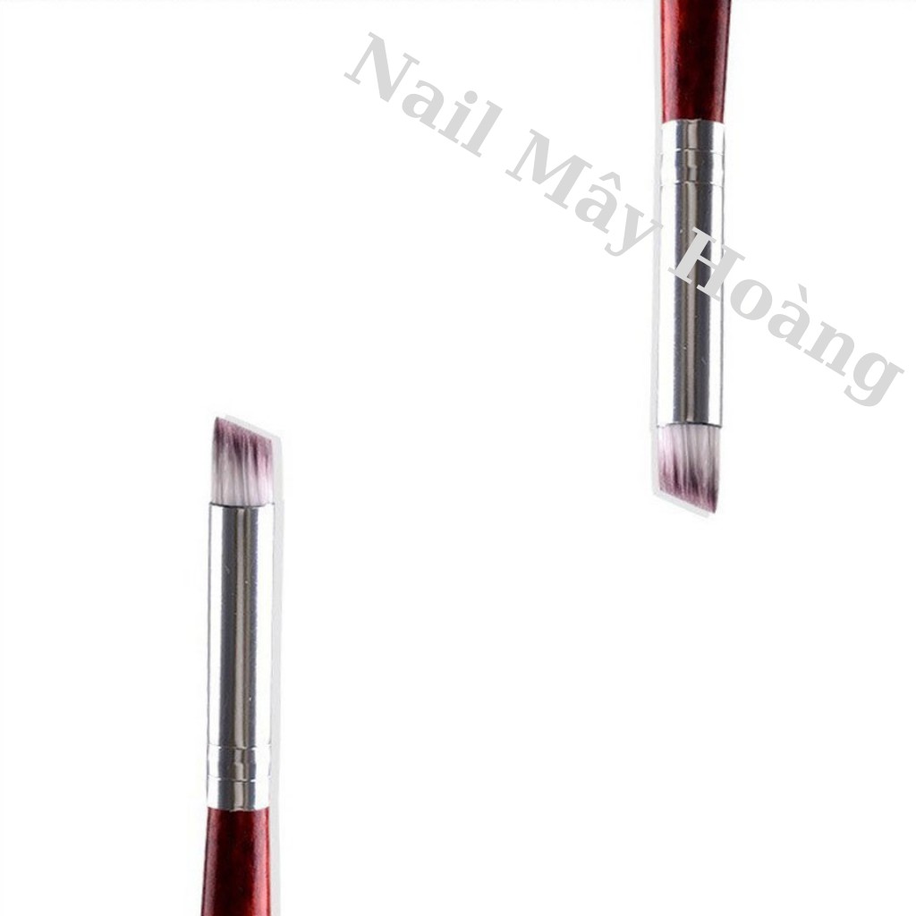 cọ dặm omber cán gỗ đầu xéo (hàng looại 1)