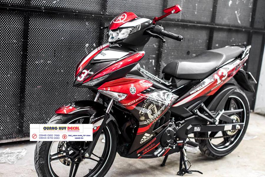 Tem trùm exciter 150 đỏ đen MU đẹp, Tem trùm exciter150, tem exciter 150, team trùm exciter 150, tem xe exciter 150, team trùm ex 150, team xe exciter 150 đỏ đen MU đẹp