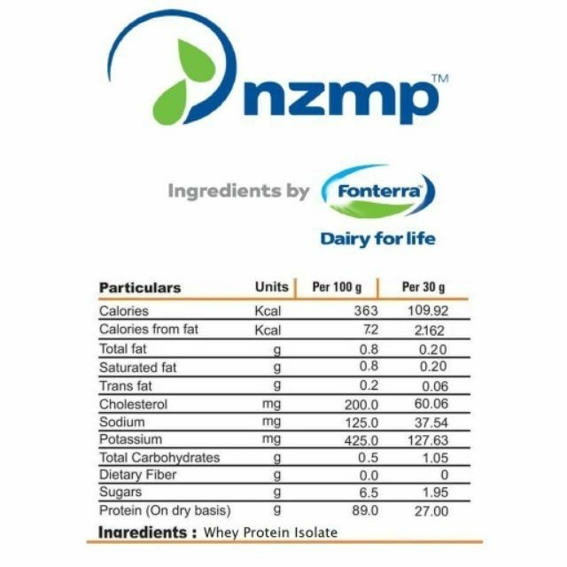 Đạm whey cô đặc 80 từ Newzeland túi zip 1kg