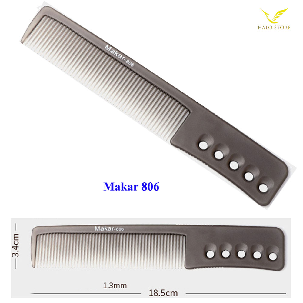 Lược Cắt Tóc Nam Mark Dành Cho Barber Pro Rất Mỏng và bám tóc LCTMK