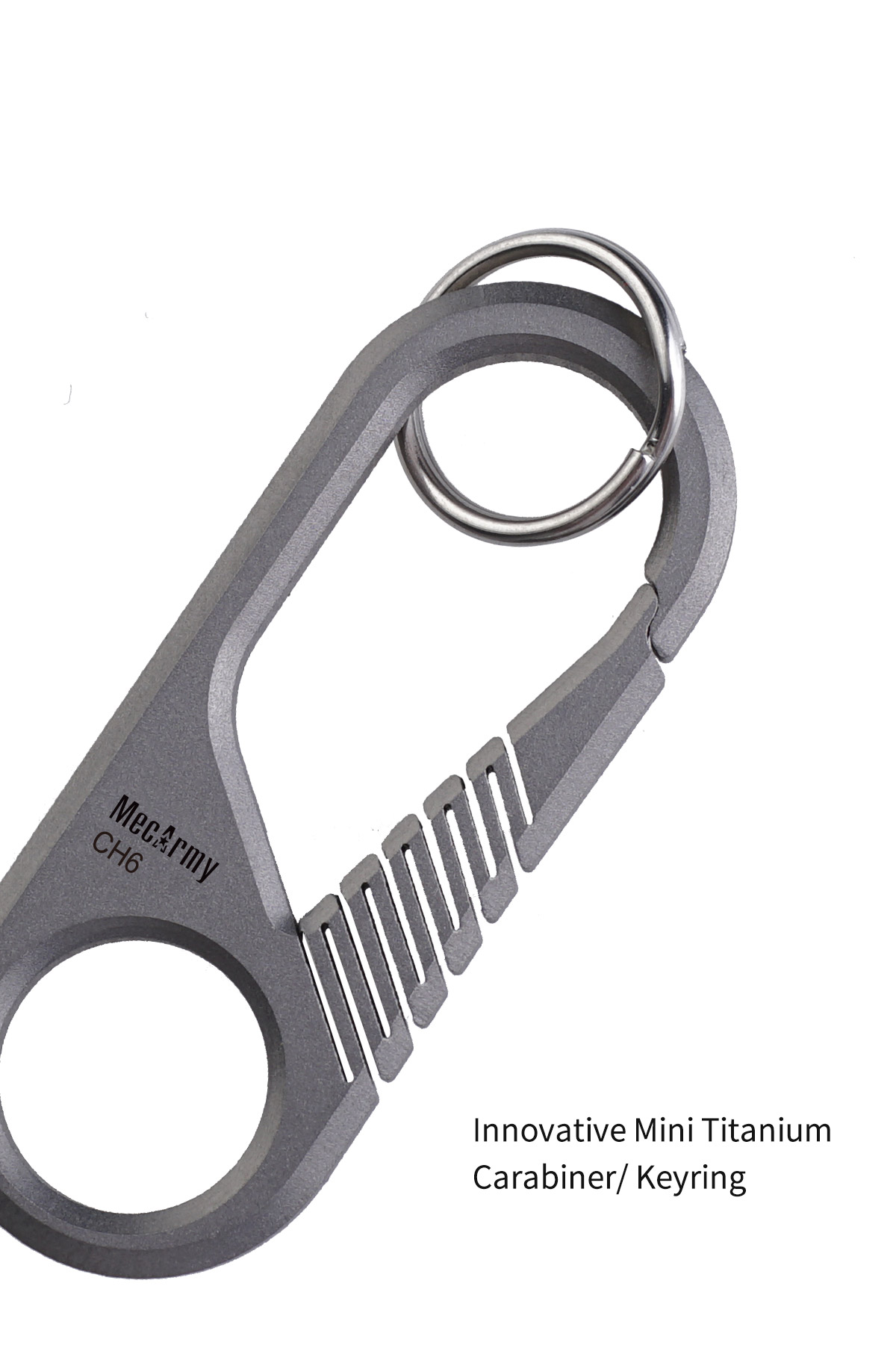 Móc khoá Titanium MecArmy CH6
