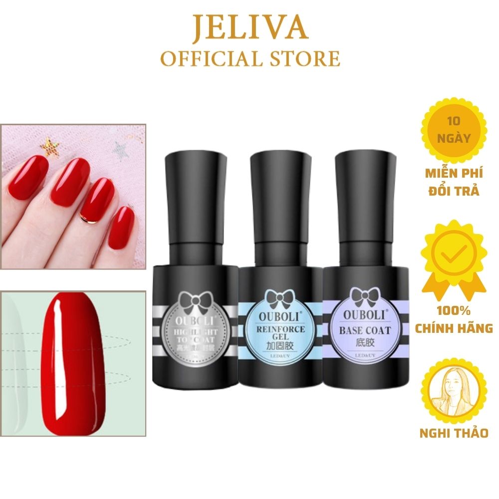 Base top cứng móng OUBOLI chính hãng 20ml