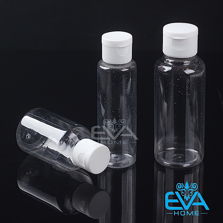 [HCM]Bộ 2 Chai Chiết Mỹ Phẩm Đi Du Lịch Nắp bật 50-100ML