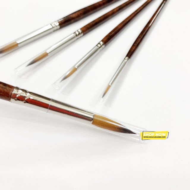 [HCM]Cọ Vẽ Màu Nước Đầu Tròn Hand ZBS (chọn Size)