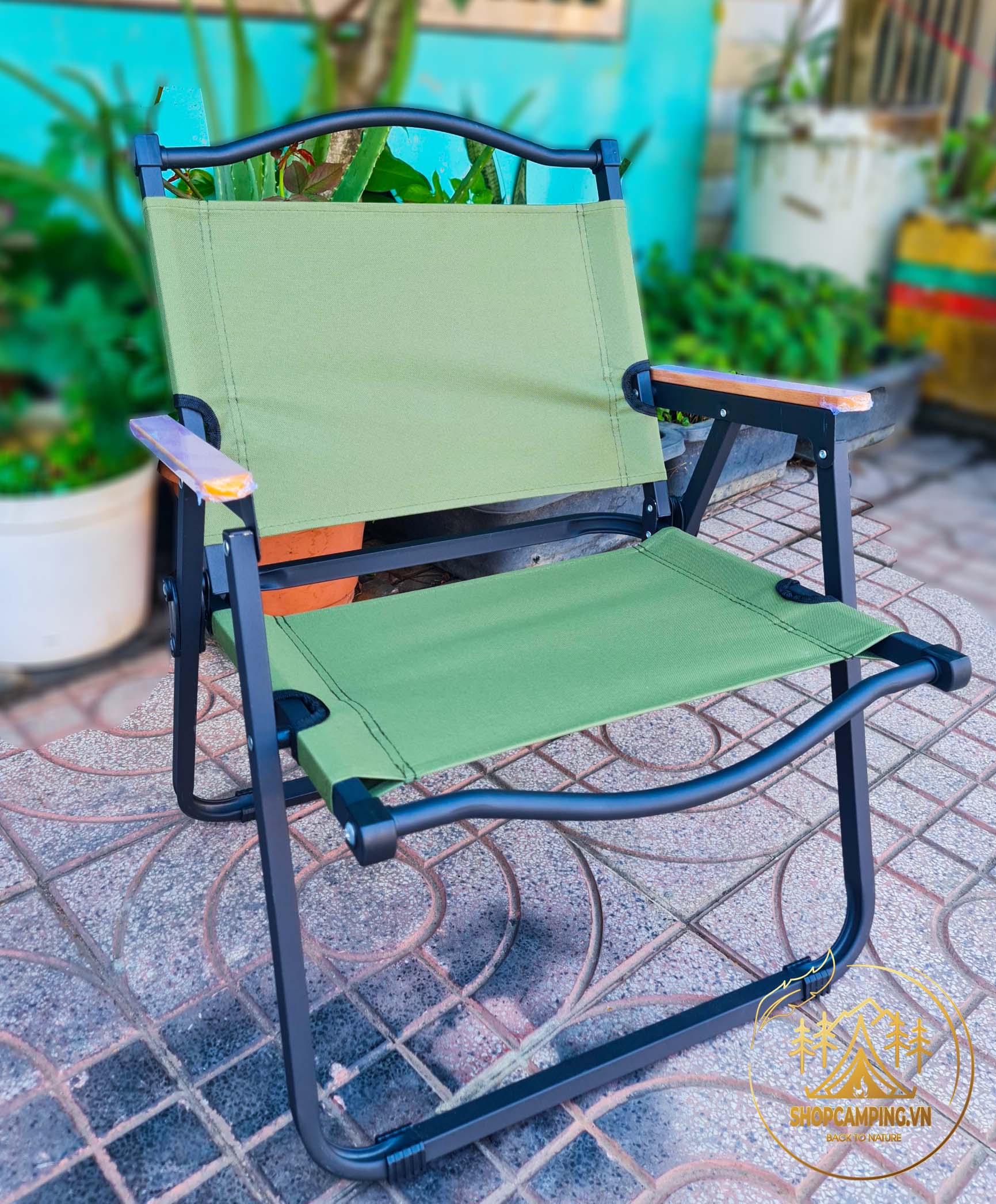 Ghế xếp dã ngoại,ghế Kermit xếp gọn dành cho cafe, câu cá, du lịch cắm trại dã ngoại.
