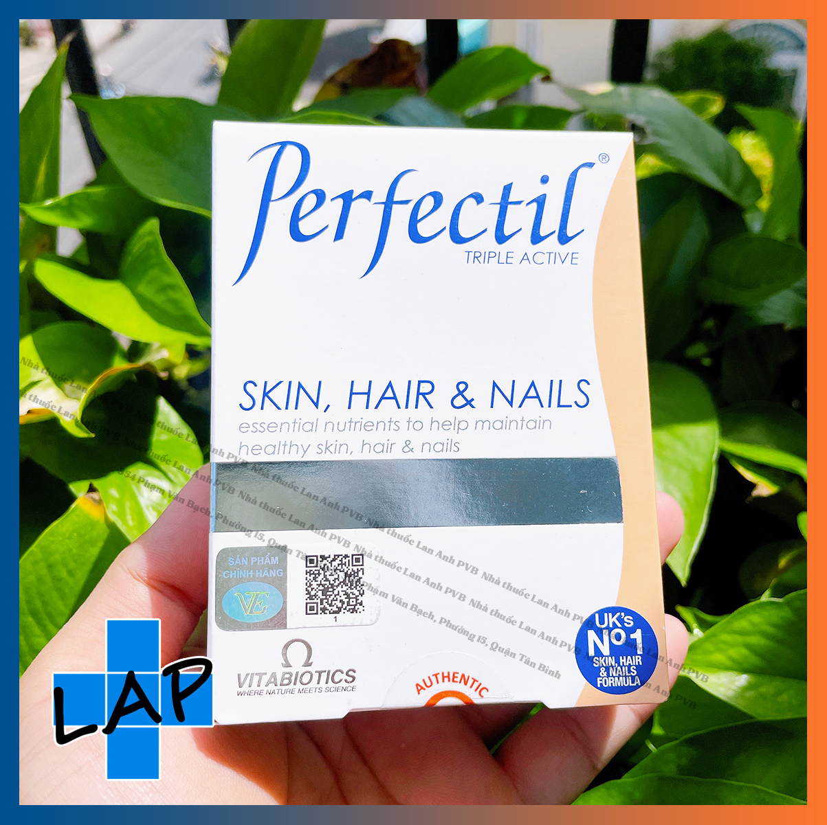 PERFECTIL (Hàng nhập khẩu) - Viên uống hỗ trợ làm đẹp da, tóc, móng chắc khỏe.