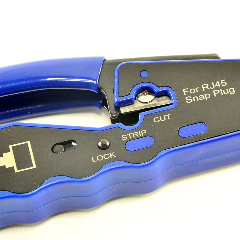 HY670 8P8C RJ45 Cable Crimper Perforated Connector Crimping Tools MultiFunction