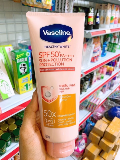 [HCM]Dưỡng Thể Chống Nắng Vaseline 50X Thái Lan