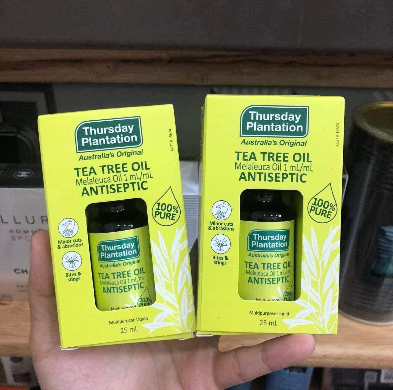 Tinh dầu tràm trà Thursday Plantation Tea tree oil hàng Úc