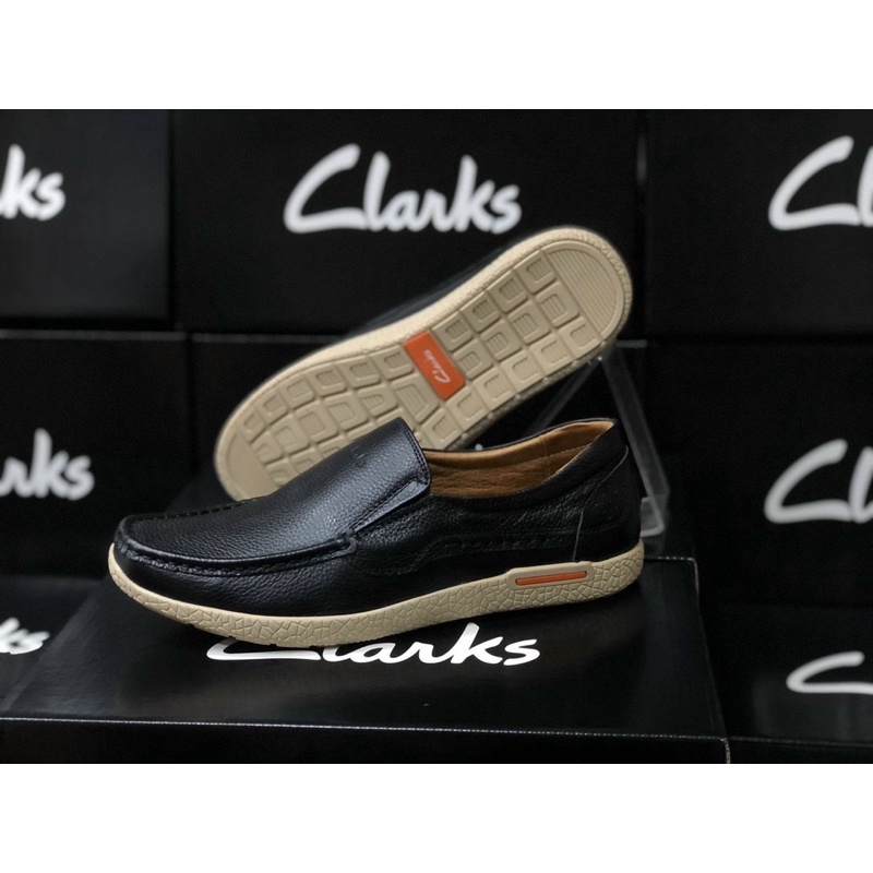 Giày lười da bò Clarks Made in Thái Lan.