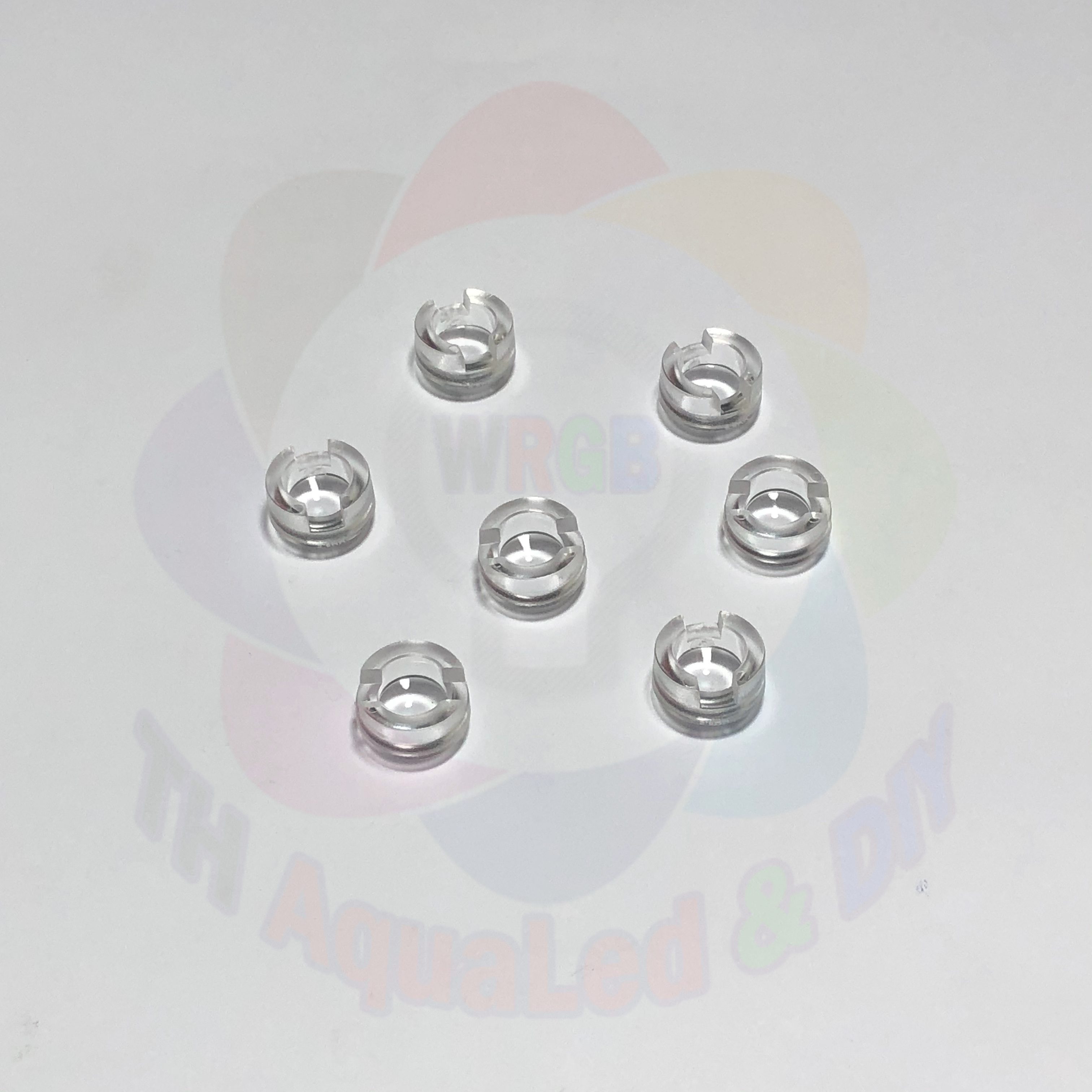 Chóa LED đơn Luxeon mắt lồi mini thấu kính đèn LED gom ánh sáng thừa tập trung vào tiêu điểm gia tăng ánh sáng hiệu năng