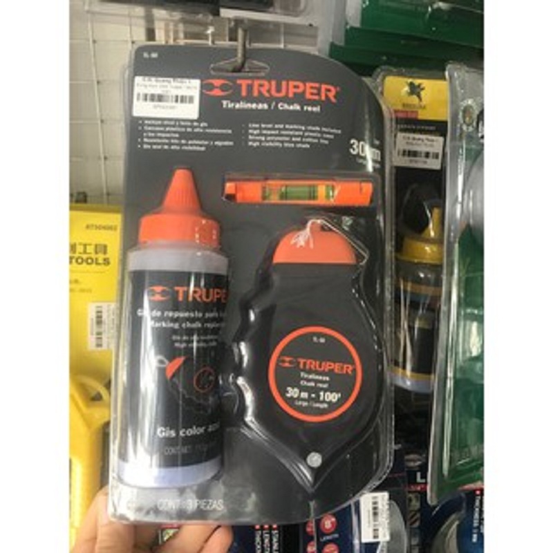 Bật mực + mực 30m Truper - 18574