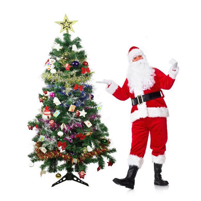 Cây thông noel 160cm full phụ kiện