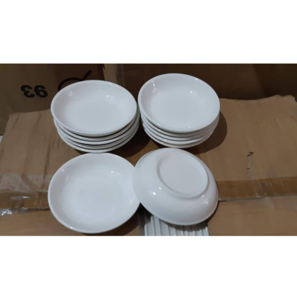 Combo 5 Đĩa Sứ Ảo Đựng Muối Tiêu Hàng Chuẩn