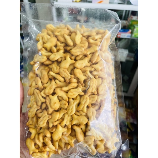 BÁNH QUY CÁ MẶN (GÓI 150GAM)
