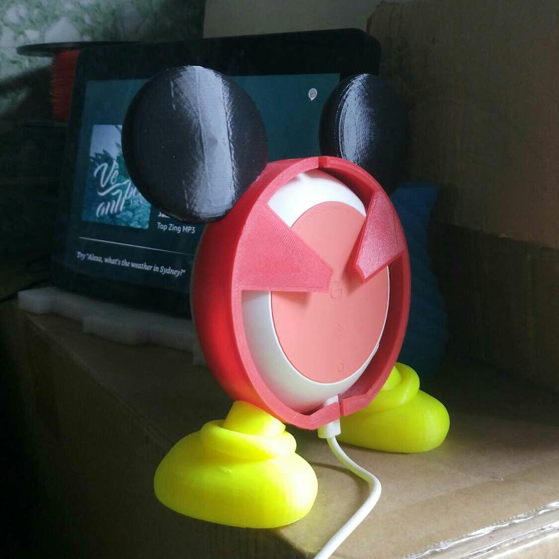 Google home mini đế đứng Mickey