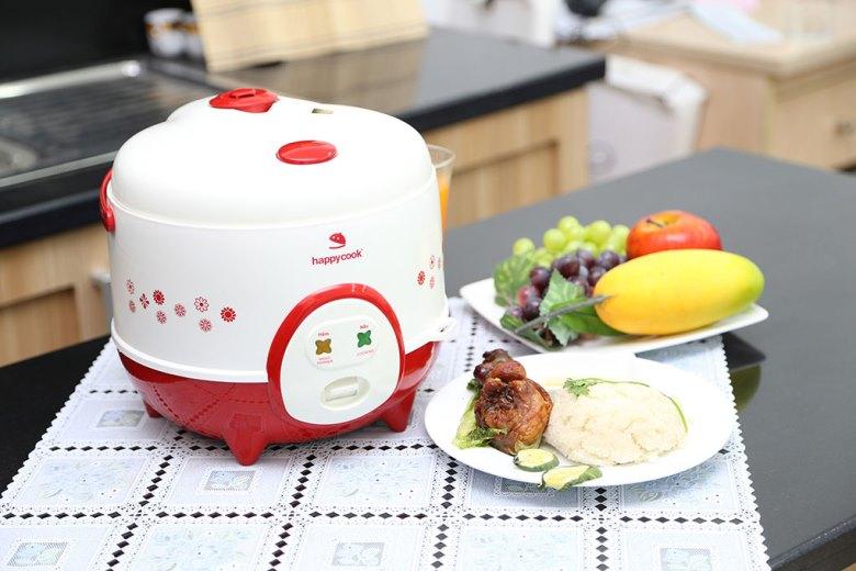NỒI CƠM ĐIỆN HAPPY COOK HC-120 1.2L (ĐỎ)