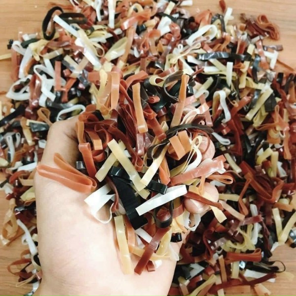 Sỉ 1kg chun bộc tóc nhiều màu