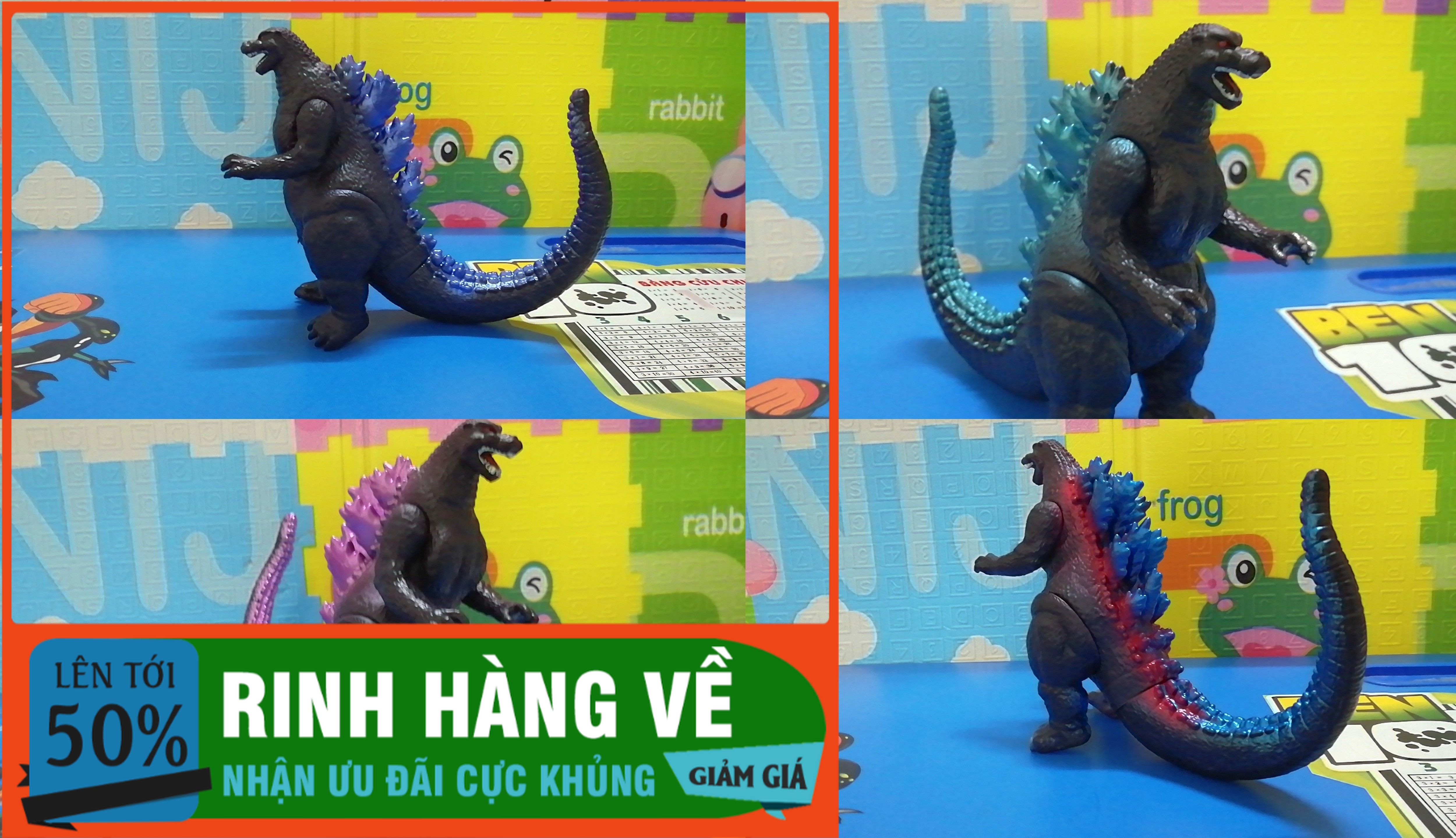 Mô hình Godzilla có khớp cao 16 cm