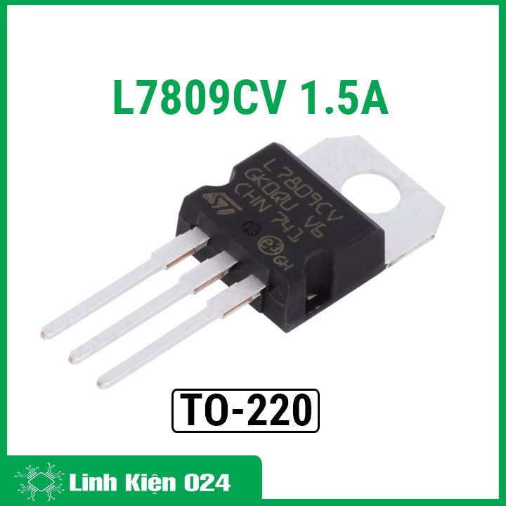 Ic ổn áp nguồn dc l7809cv 1.5a to-220