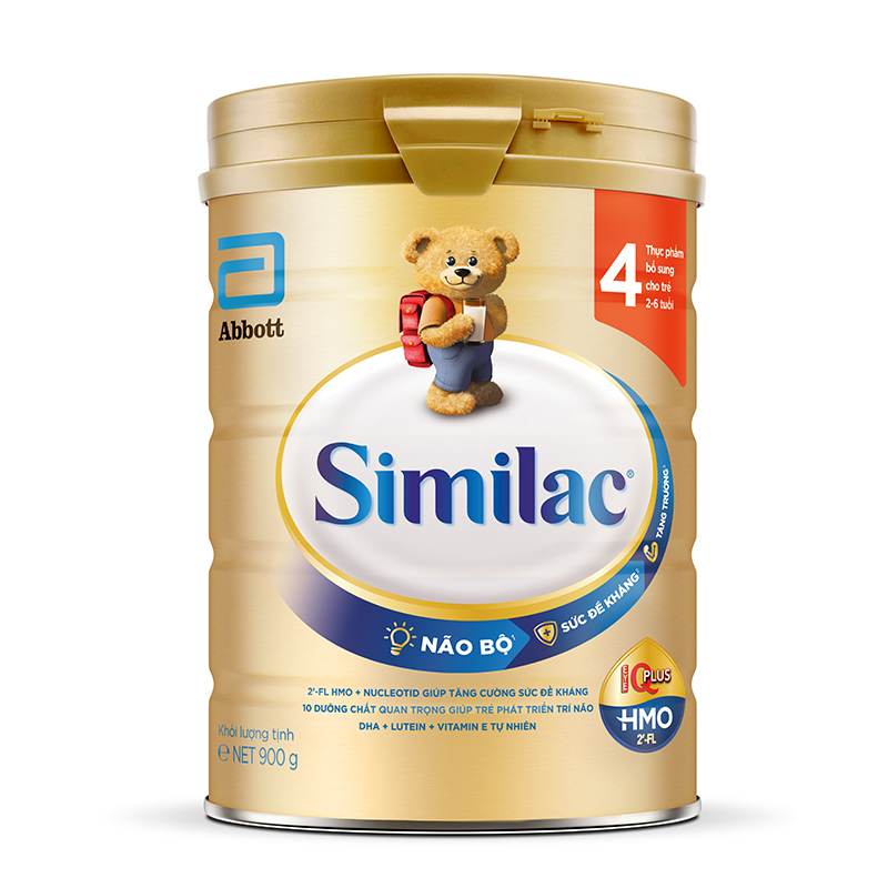 [HCM]﻿Bộ 2 sữa bột ABBOTT similac 4- 900g