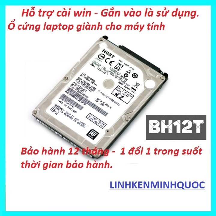 [HCM]Ổ cứng HDD laptop 250GB-bảo hành 12 tháng