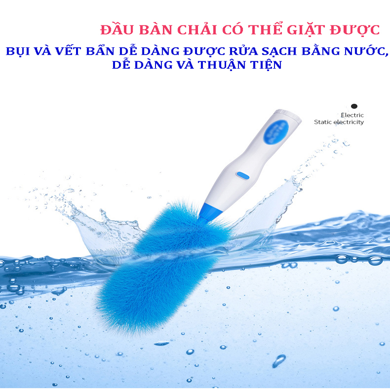 Chổi Quét Bụi Tĩch Điện Tự Động Xoay 360 Độ, Chổi Lau Bụi Spin DUSTER Thông Minh Đa Năng Chức Năng, Lau Đồ Gỗ, Bàn Thờ, Máy Tính, Ô tô Tiện Lợi, Chổi Lông Gà, Chổi Phất Trần, Dụng Cụ Vệ Sinh Lau Chùi Nhà Cửa  - Giadungbv247