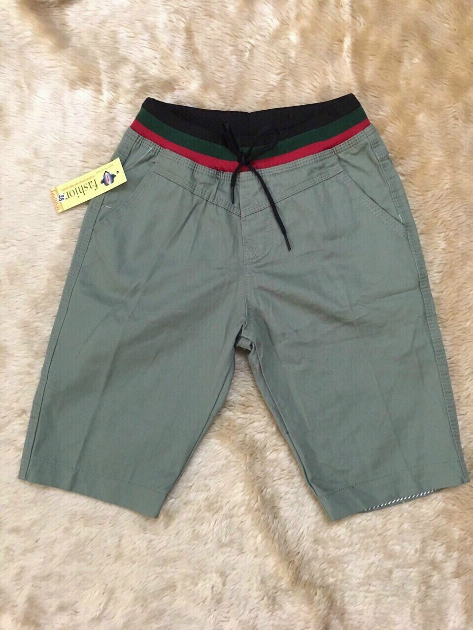 [HCM]Quần kaki lưng thun cột dây (size 40-67kg)