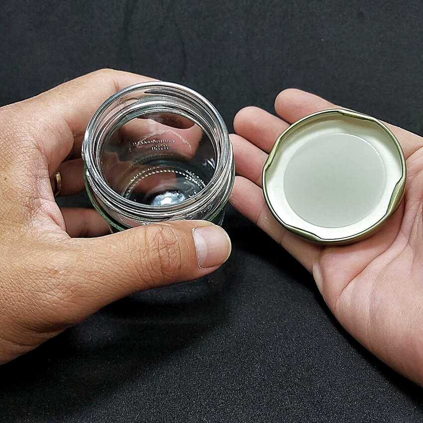 Hũ Chưng Yến 120ML (combo 20 cái) nắp thiếc vàng - Hũ Đựng Gia Vị - Lọ Thủy Tinh 120ML đựng yến chưng, mật ong - Hũ gia vị