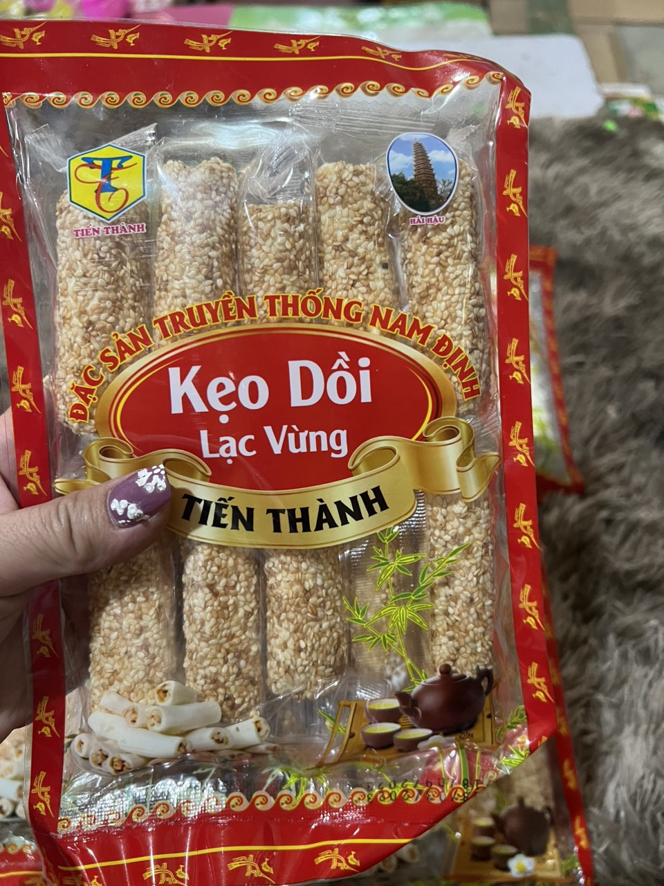 kẹo dồi lạc vừng Tiến Thành