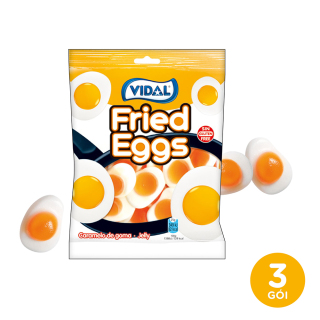 3 gói kẹo dẻo hình trứng ốp la Vidal 100g gói thumbnail