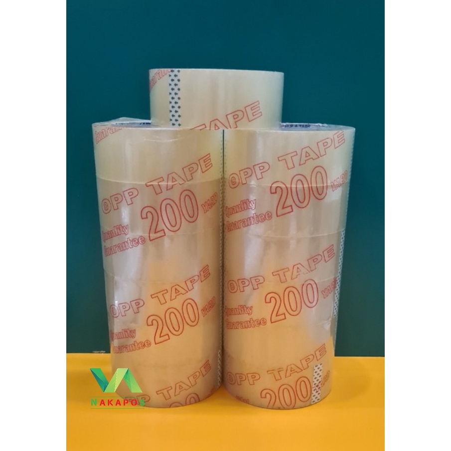 BĂNG KEO TRONG 200 YARD SIÊU DÍNH, SIÊU NHIỀU