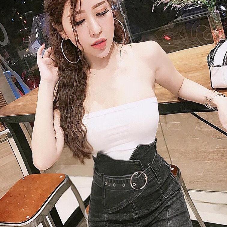 Áo ống trơn xinh chất đẹp